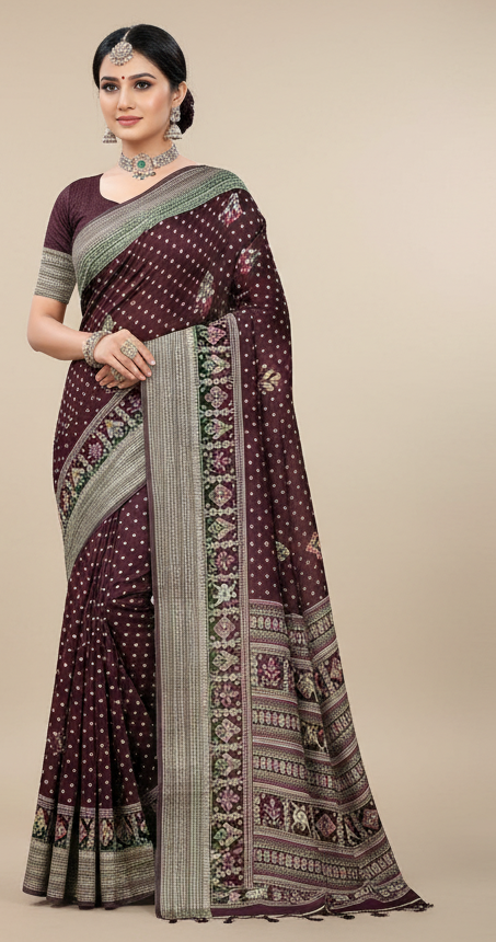 Amisha Less Patta Sari