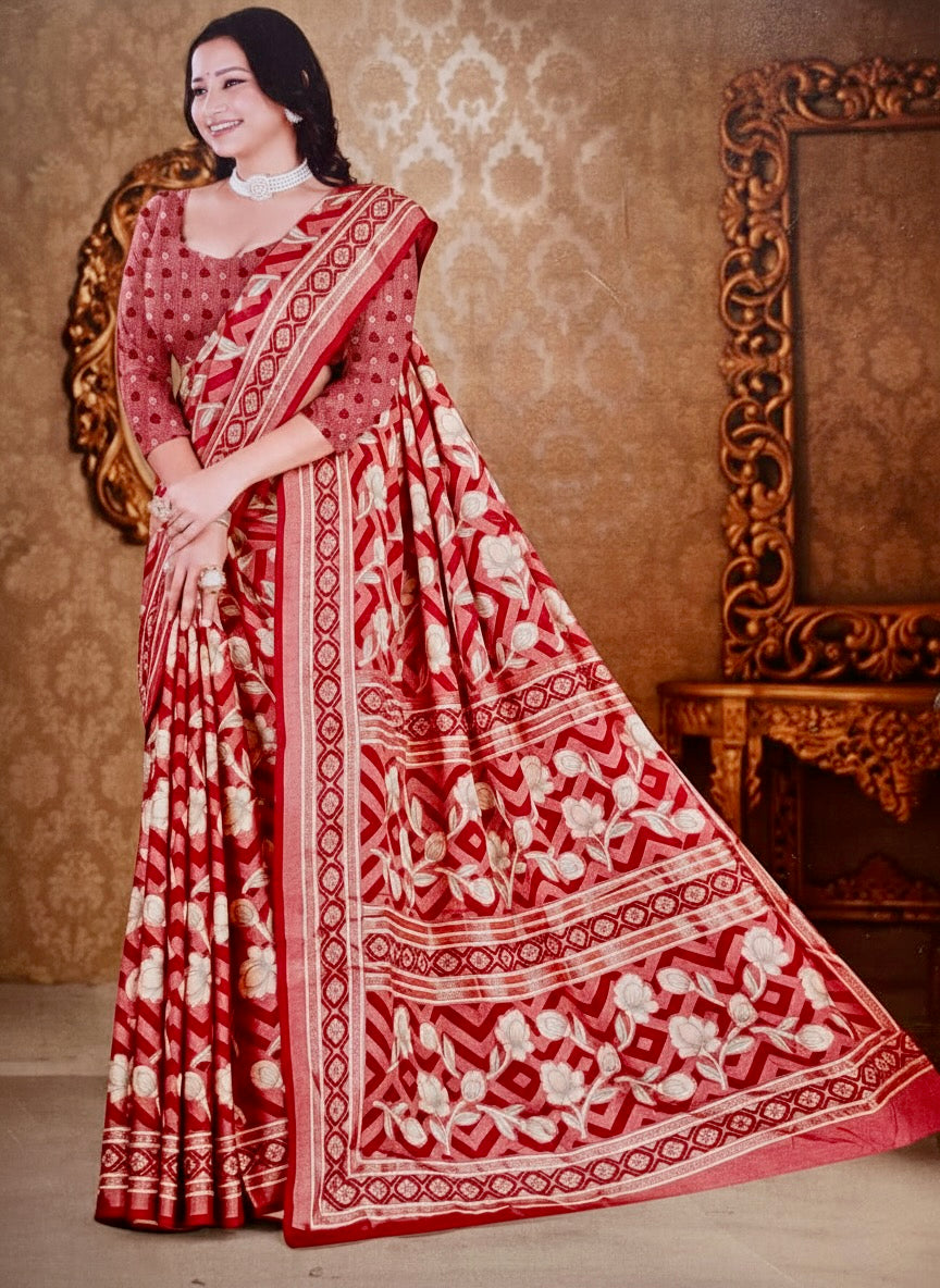 Amrita Cotton Silk Saree